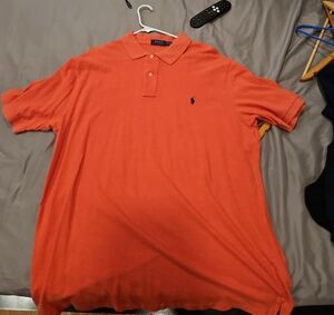 Polo by Ralph Lauren Men's Vibrant Orange Polo Shirt